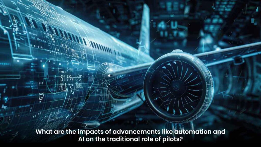 What are the impacts of advancements like Automation and AI on the traditional role of pilots?